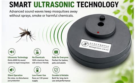 Electronic Mosquito Repeller | Ultrasonic Pest Repellent Device | 6000 ...
