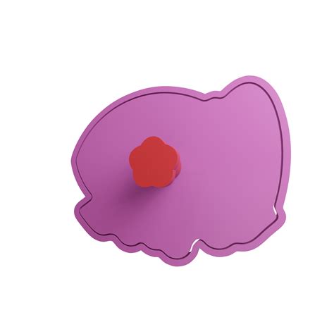 Pencil With Flowers Cookie Cutter STL - STL Cookie Cutters – Over ...