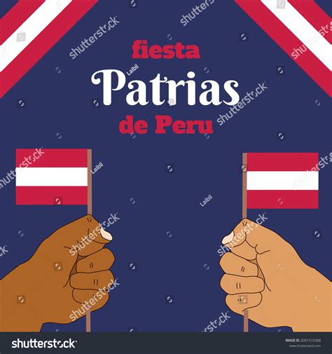 Felices Fiestas Patrias English Translation Independence: เวกเตอร์สต็อก ...