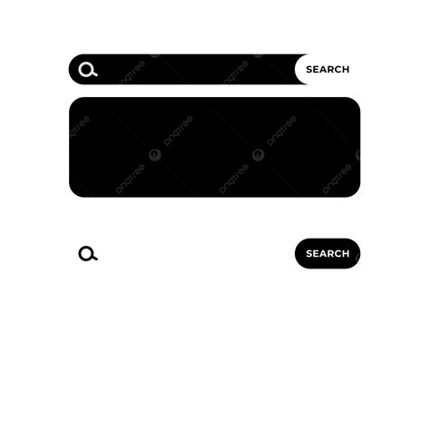 Search Bar With Suggestions Box Clipart, Search Box Clipart, Search Bar ...