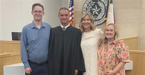 Joseph Russell Sworn In As Judge, Kaufman County Court At Law | Local ...