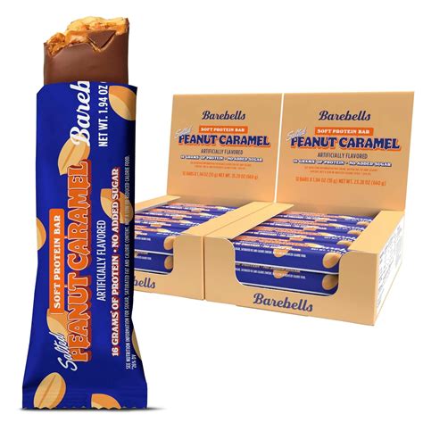 Barebells Soft Protein Bars Salted Peanut Caramel - India | Ubuy