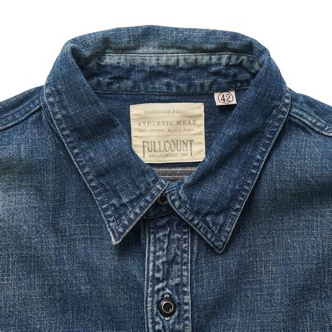4890HW-19 - Denim Work Shirt HW - – FULLCOUNT
