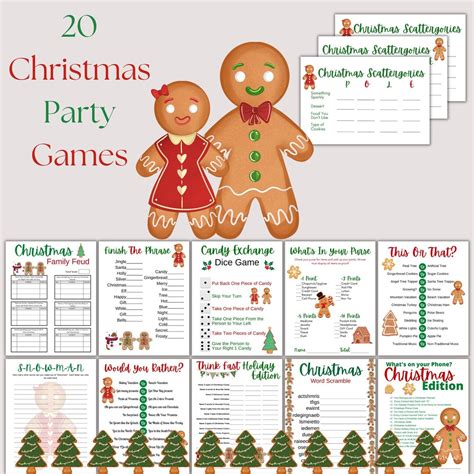 20 Christmas Office Party Games, Christmas Work Ice Breakers, Team ...