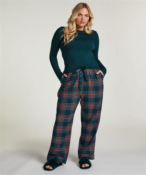 Flannel Pyjama Pants - Pajama Pants - Hunkemöller