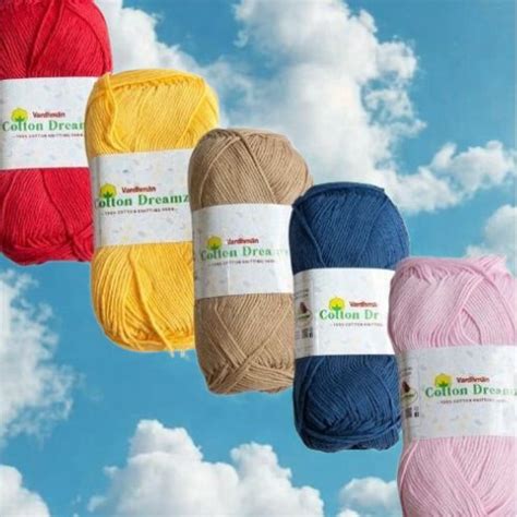 Buy Online Vardhman Cotton Dreamz | Cotton Yarn | Knitting | Crocheting ...