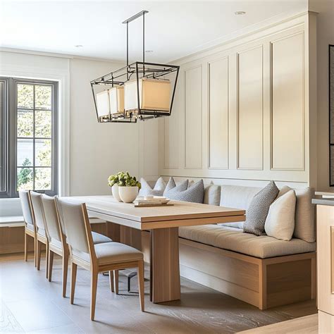 Chic Traditional Dining Room with Modern Touches | Dinette table with ...