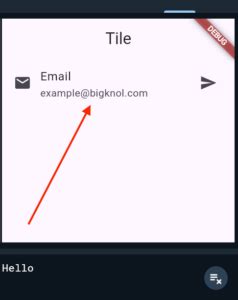 Image result for Menu List Tile Flutter
