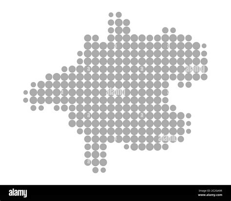 Map of Upper Austria Stock Photo - Alamy