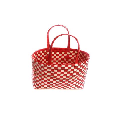 Cruzun Wire Basket - Shopping Plastic Basket With Handle - Multipurpose ...