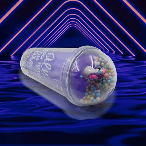 6883A Design Printed Sipper Bottle With Toy, LED Glow Light, Double Wa ...