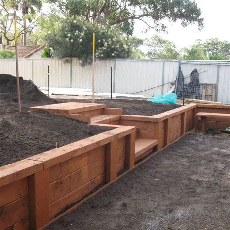 20 Garden Timber Retaining Wall Ideas For This Year | SharonSable