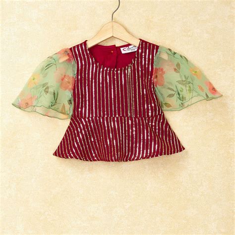 Shop Online Girls Green Floral Print Choli and Lehenga Set at ₹1699