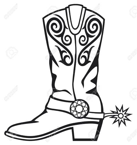 clip art western boots 20 free Cliparts | Download images on Clipground ...