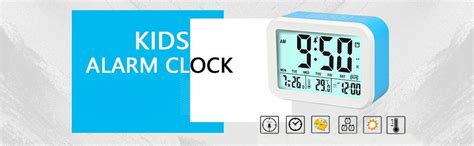 Buy Alarm Clocks for Heavy Sleepers, KACOOL Digital Alarm with LED ...