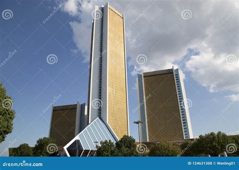 Golden Tower of Oklahoma Surgical Hospital Editorial Stock Photo ...