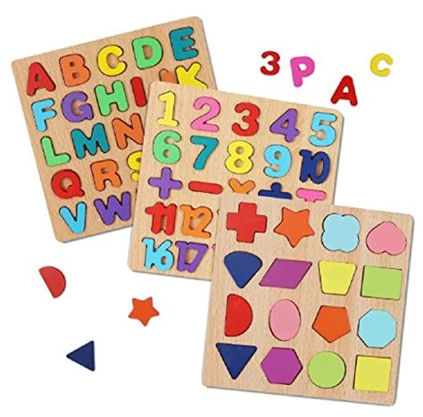 Chocozone Wooden Learning Educational Board for Kids, Puzzle Toys for 2 ...