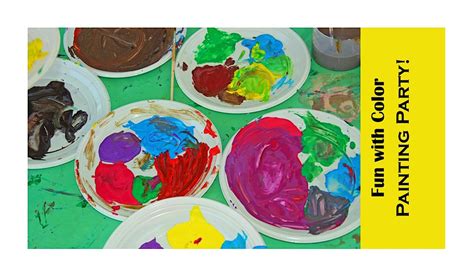 Fun with Color! Painting Party, Parkman | Detroit Public Library, 7 ...