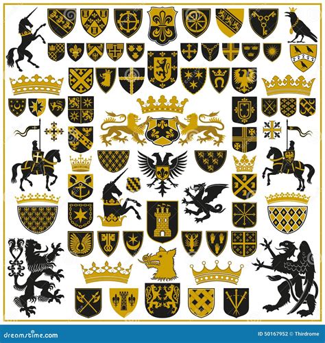 Coat Of Arms Symbols List : Coat Of Arms Symbols and Meanings Explained ...
