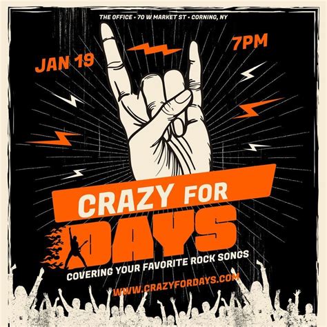 Crazy For Days at The Office, The Office on Market Street, Corning, 19 ...