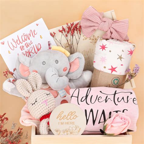 Amazon.com : Baby Girl Gifts,Baby Shower Gifts for Girls,New Born Baby ...