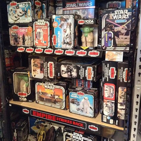 Star Wars in the shops.