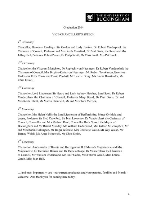 Thank You Graduation Speech Examples How To Give A Thank You Speech