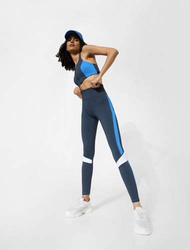 Brown High Rise Seamless Sports Tights