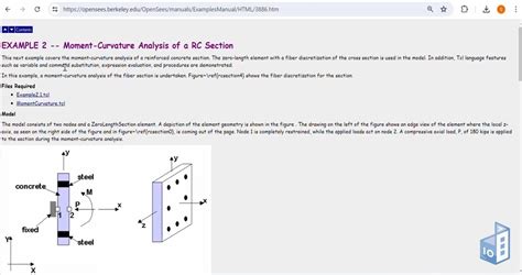 Image result for +OpenSees Example with MathLib Plot