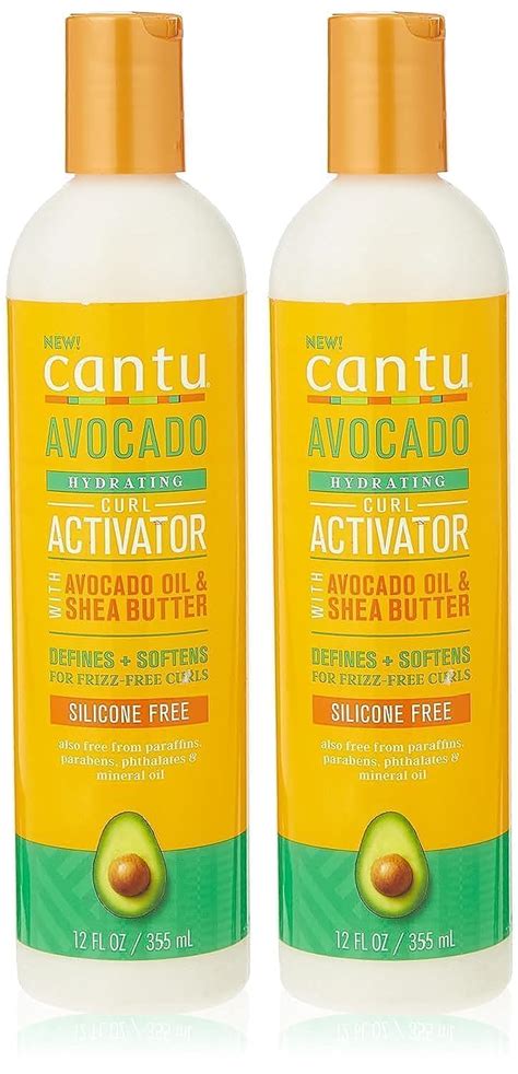 Cantu Avocado Curl Activator 12 Ounce (355ml) (Pack of 2) : Amazon.in ...