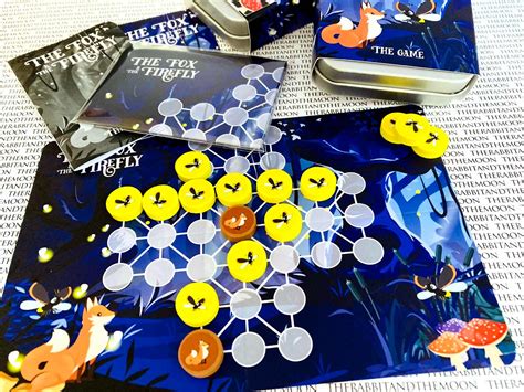 The Fox and the Firefly Board Game, Family Game, Travel Game, Holiday ...