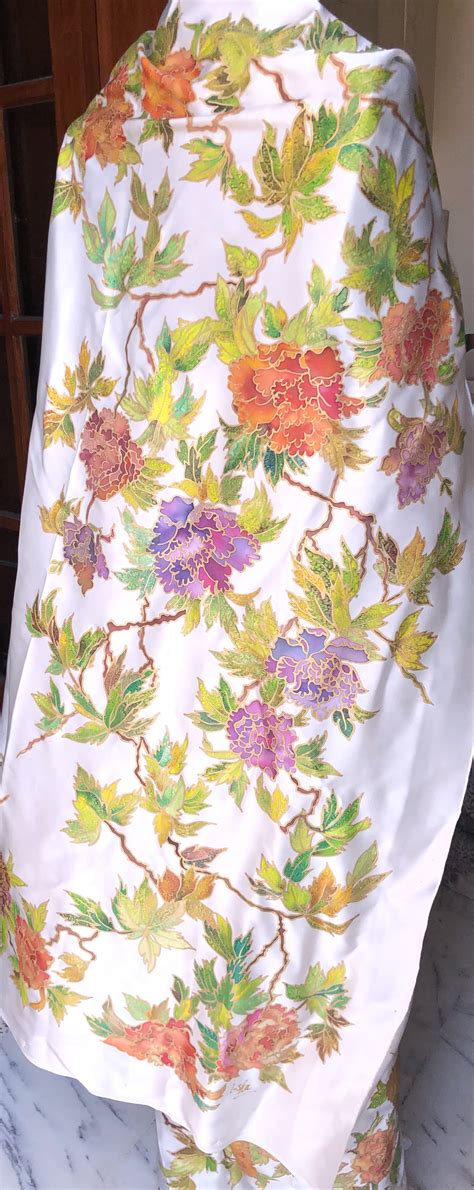 Hand paint, silk paint, surface textile design on Behance