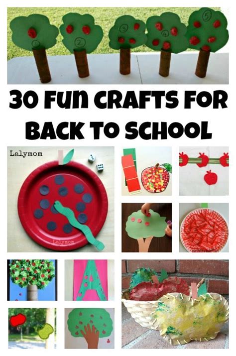 Back to School Crafts 的图像结果