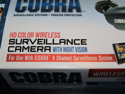 Cobra+63843+Wireless+Indoor%2FOutdoor+Surveillance+Camera | Compra ...
