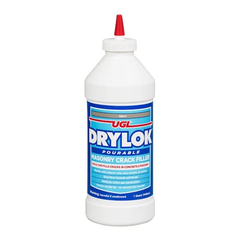DRYLOK Pourable Masonry Crack Filler 32 -fl oz Stucco Mortar Concrete ...
