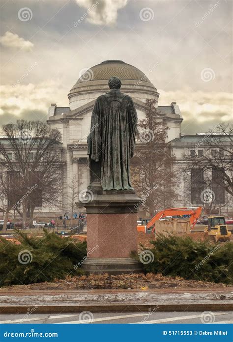 Joseph Henry statue stock image. Image of pioneers, museums - 51715553