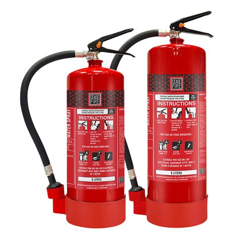 Water & Foam Extinguishers | Ceasefire India