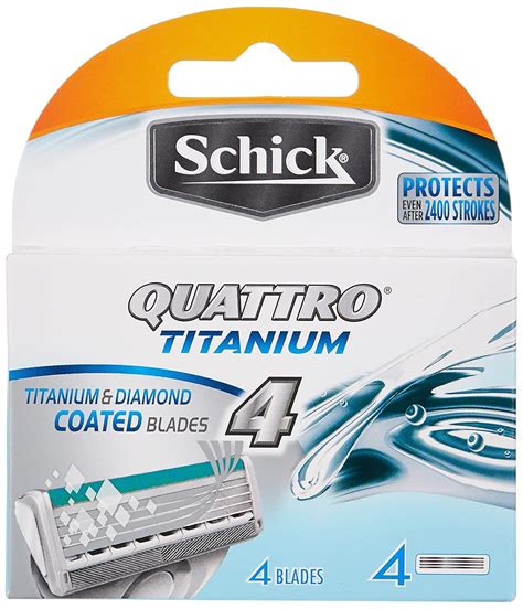 Schick Quattro Titanium (NG) Refill 4s : Amazon.in: Computers & Accessories