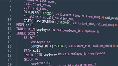 Image result for SQL Code On a Screen