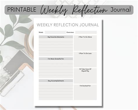 Image result for How to Write Weekly Reflection Journal PDF