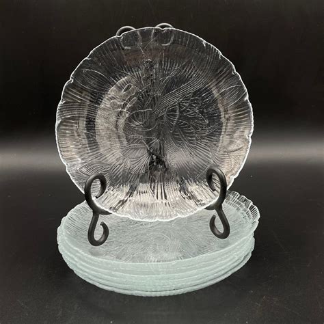 Vintage - Clear Glass - Arcoroc France - Canterbury Pattern - 7.5 ...