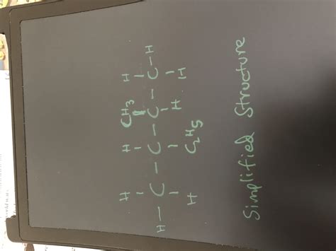 3 ethyl 2 methyl butane structure - Brainly.in