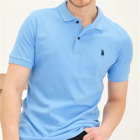 Ken Polo Shirt // Light Blue (Large) - Dewberry - Touch of Modern