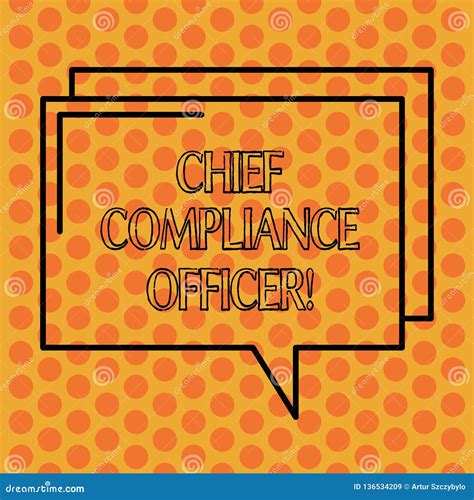 Writing Note Showing Chief Compliance Officer. Business Photo ...