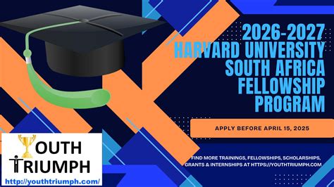 Harvard University South Africa Fellowship Program - Youth Triumph