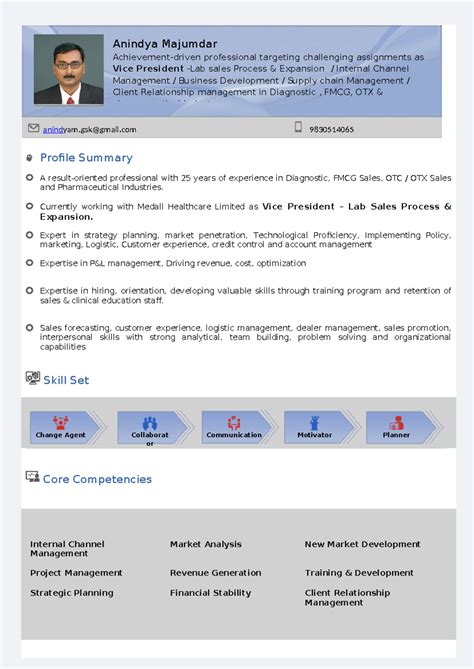 Anindya Majumdar - Profile Summary A result-oriented professional with ...
