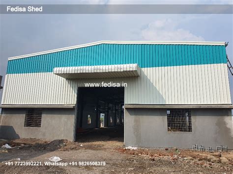 Industrial Shed Industrial Metal Shed Godown Roofing Shed N0-981