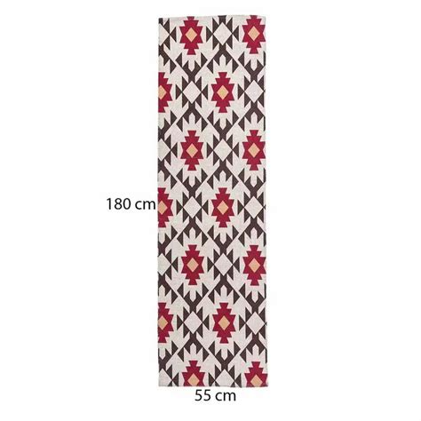 Buy Printed Vintage Dhurrie Carpet | Shop Multi Color Floor Mat Online