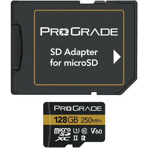 Buy ProGrade Digital 128GB UHS-II V60 microSDXC Memory Card in India at ...
