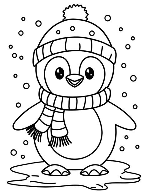 25 Amazing Penguin Coloring Pages – My Coloring Spot